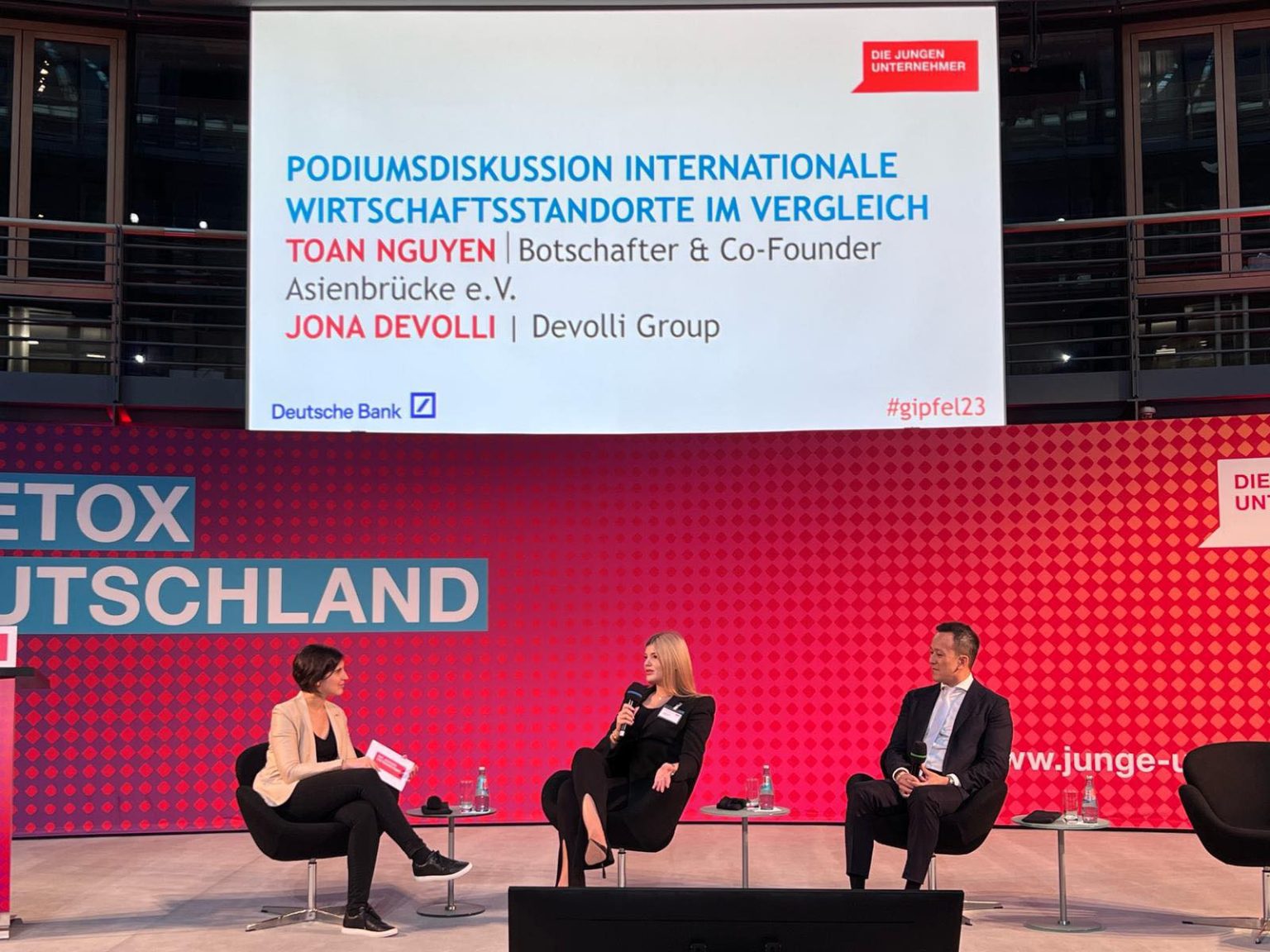 Jona Devolli – Përfaqësuese e Europës Juglindore në Samitin e Ndërmarrësve të Rinj në Gjermani